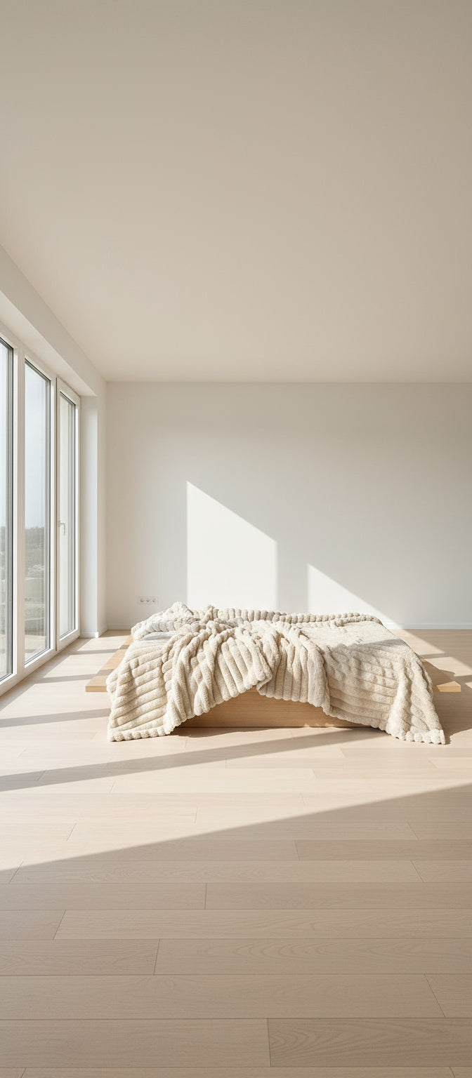 Couverture Douillette WeLuvy – Fausse Fourrure Bubble Ultra-Douce