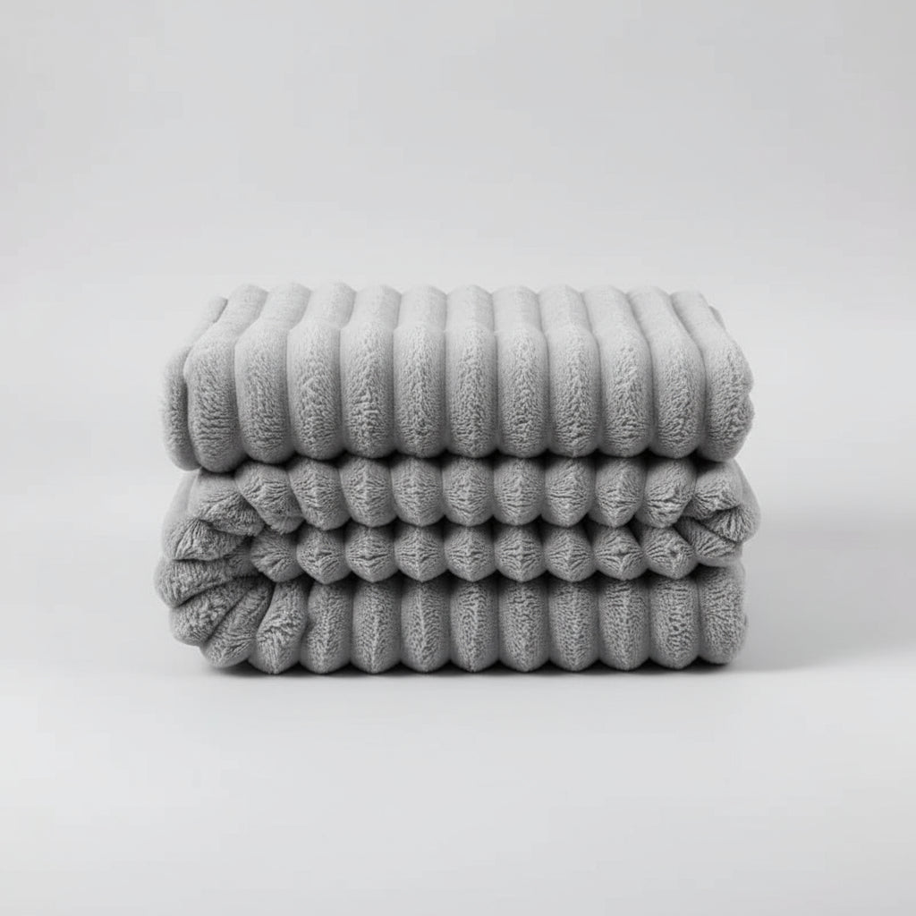 Couverture Douillette WeLuvy – Fausse Fourrure Bubble Ultra-Douce