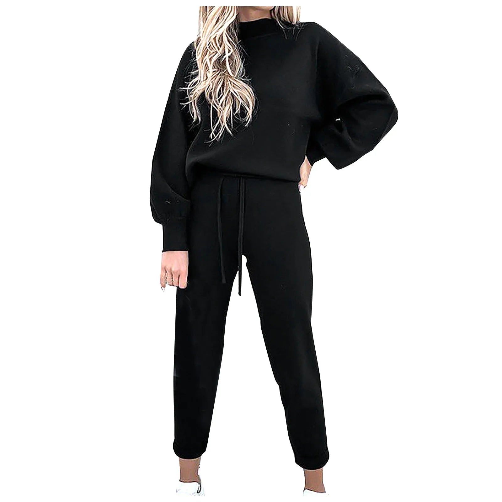 Ensemble 2 Pièces Femme - Sweat Manches Longues et Pantalon Large