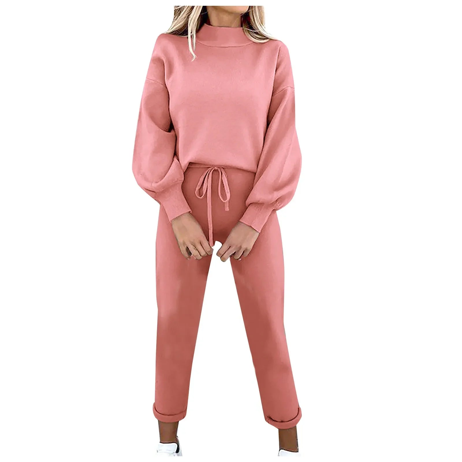 Ensemble 2 Pièces Femme - Sweat Manches Longues et Pantalon Large