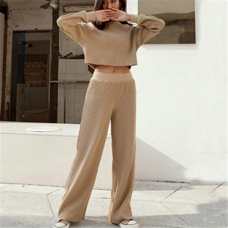 Ensemble Sportswear Femme Décontracté - Veste Sweat